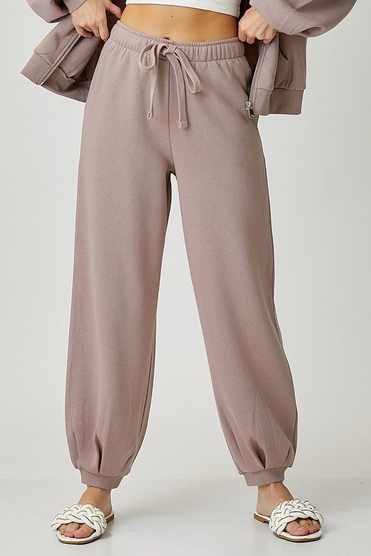 SOFT KNIT JOGGER LOUNGE PANTS