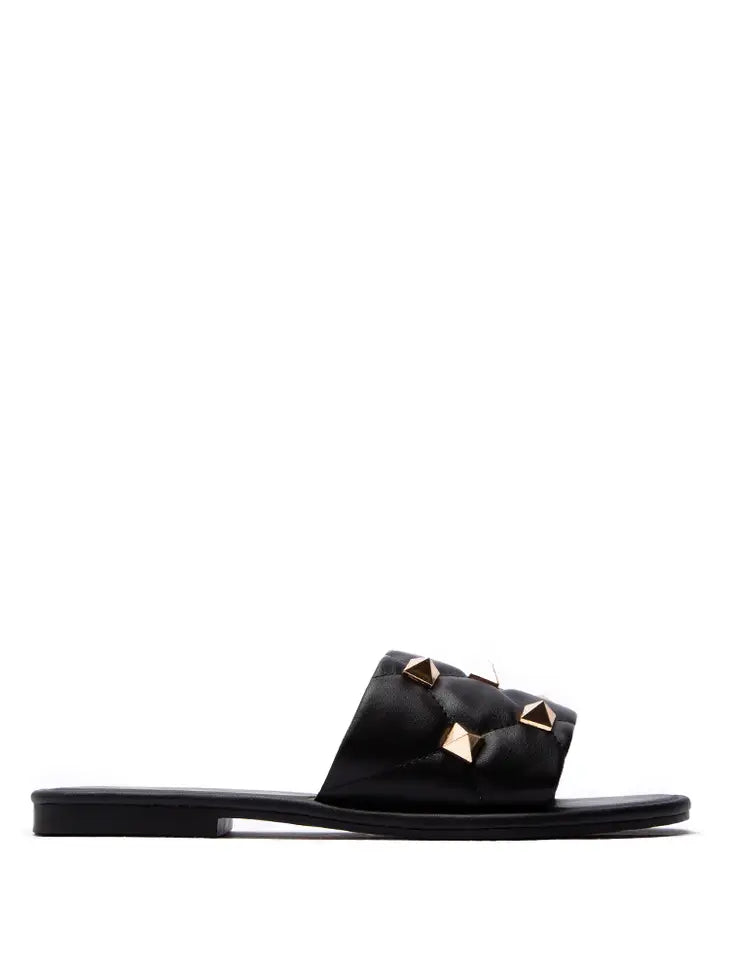 Castel Spike Studded One Band Casual Sandals