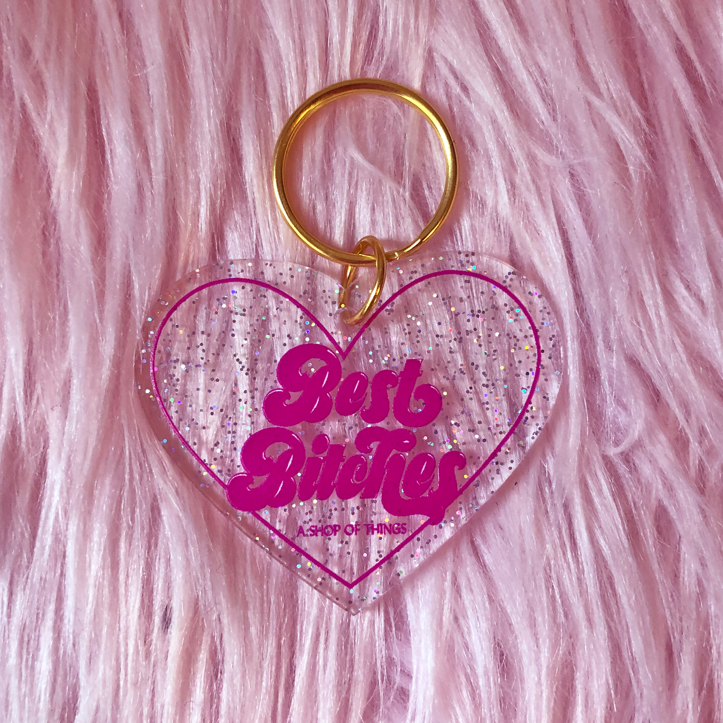 Best Bitches keychain